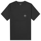 F.C. Real Bristol Men's Emblem Pocket T-Shirt in Black