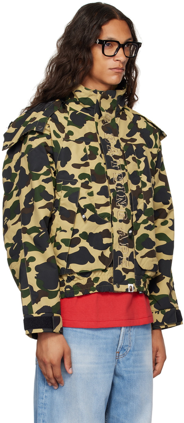 BAPE Yellow 1st Camo Jacket