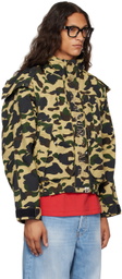BAPE Yellow 1st Camo Jacket