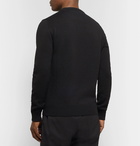 Versace - Logo-Intarsia Wool Sweater - Black