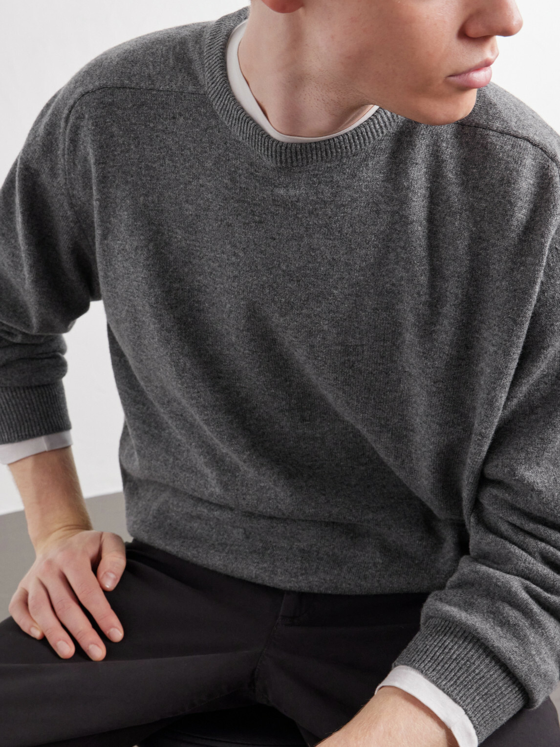 OrSlow - Wool Sweater - Gray