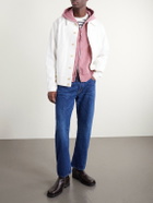 Remi Relief - Cotton-Jersey Zip-Up Hoodie - Pink