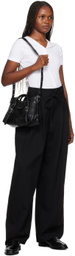 3.1 Phillip Lim Black Pashli Moto Satchel Bag