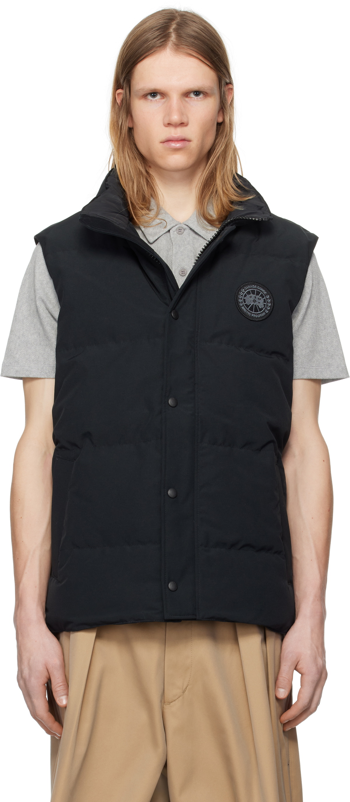   Garson Vest Black Label 黒 Canada Goose Black Label Garson Vest | Bloomingdale's Men