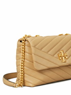 TORY BURCH Small Kira Quilted Faux Leather Flap Bag