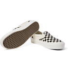 Vans - OG Classic LX Checkerboard Canvas Slip-On Sneakers - Men - Black