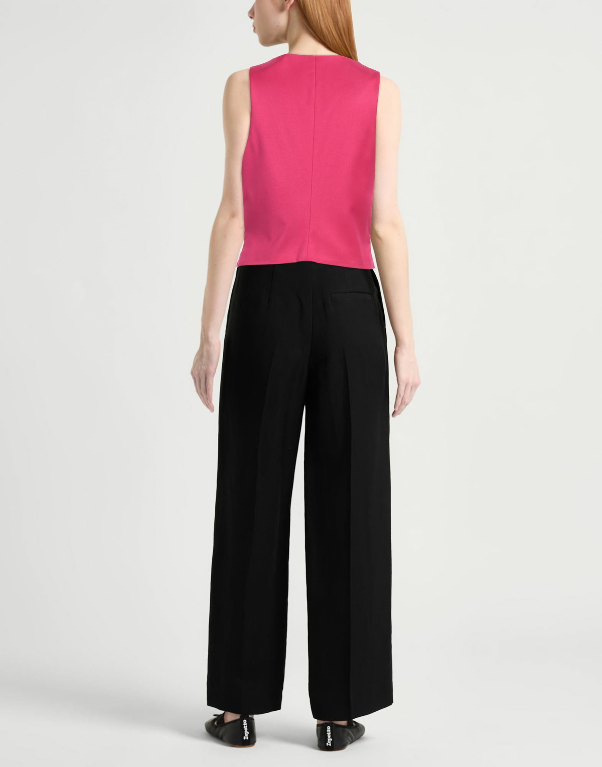 Jijil Womens Tailored Vest Fuchsia