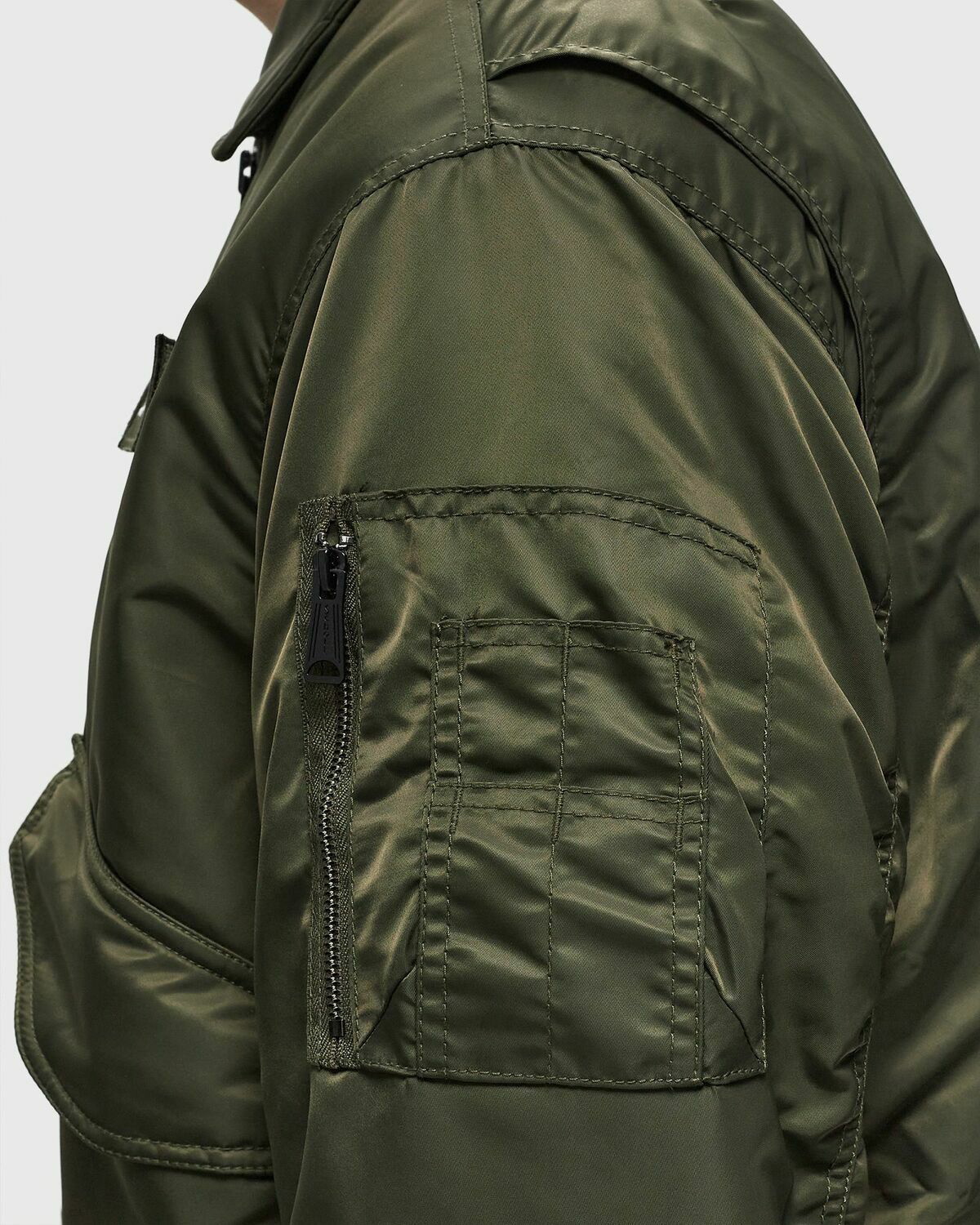 Schott Nyc 21090 Rs Jacket Green Bomber Jackets Schott