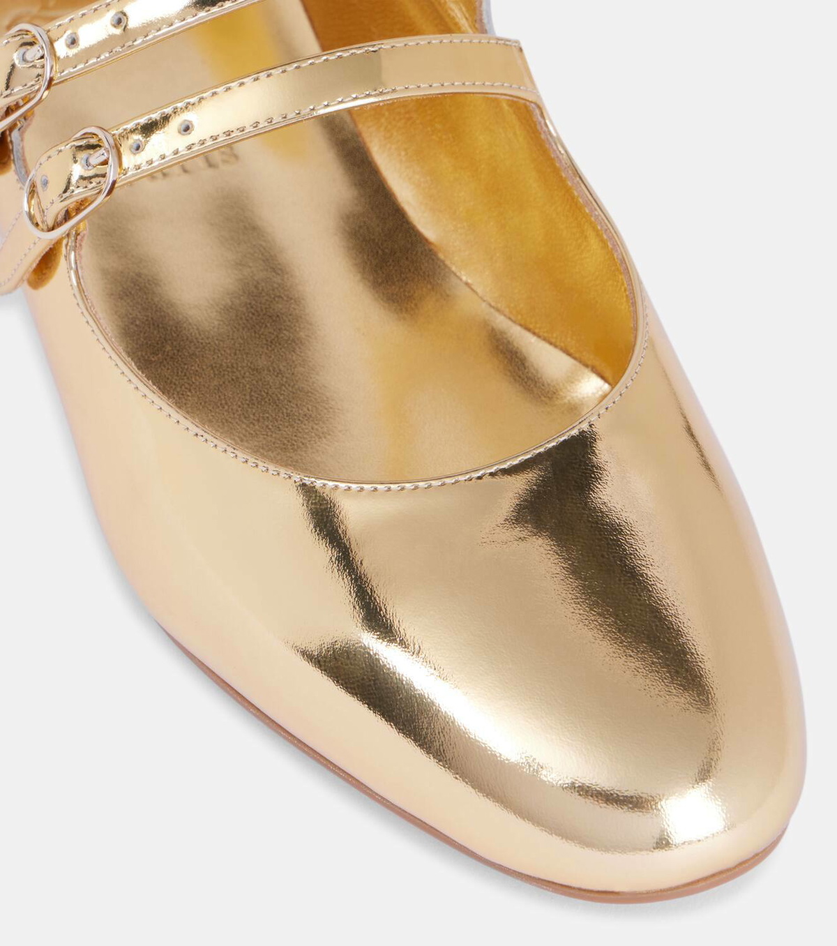 パンプス Sweet Jane mirrored leather Mary Jane flats Christian Louboutin Sweet Jane mirrored leather Mary Jane