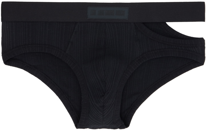 Photo: LGN Louis Gabriel Nouchi Black Cutout Briefs