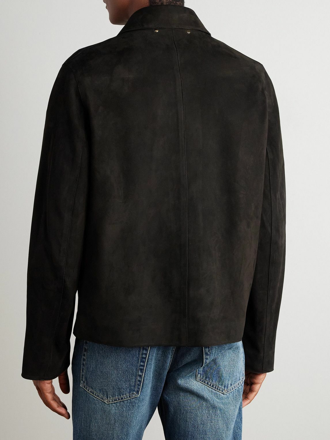 Paul Smith - Suede Blouson Jacket - Black