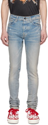 AMIRI Blue Stack Jeans