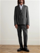 Officine Générale - Leon Double-Breasted Wool Suit Jacket - Gray