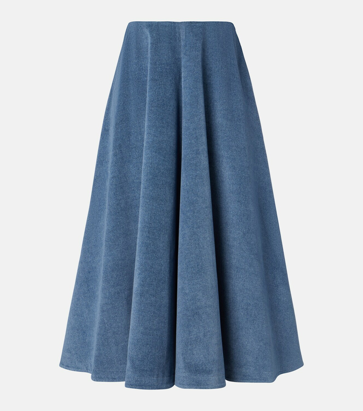 Altuzarra Varda denim midi skirt