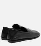 Lemaire Outdoor leather slip-on shoes