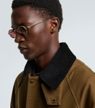 Jacques Marie Mage Varda oval sunglasses
