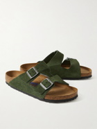 Birkenstock - Arizona Suede Sandals - Green
