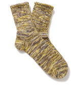 Anonymous ism - Ribbed Cotton-Blend Socks