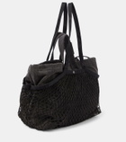 Balenciaga 24/7 fishnet tote bag