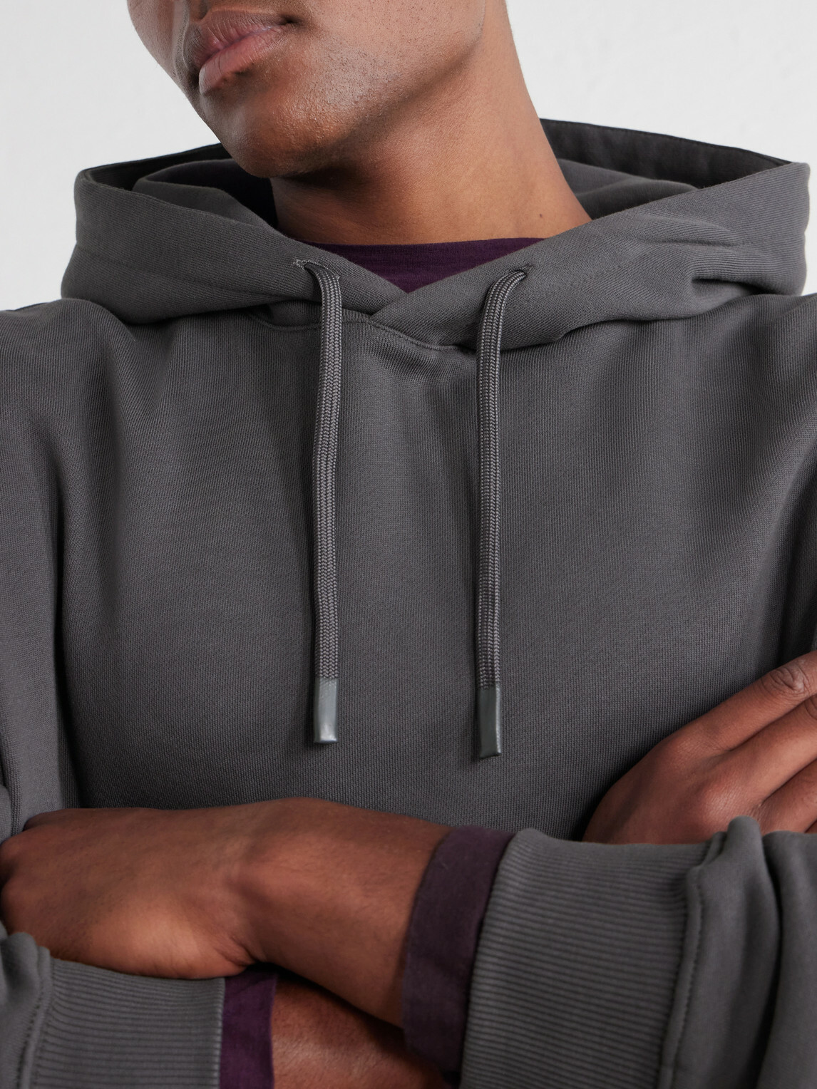NN07 - David 3014 Organic Cotton-Jersey Hoodie - Gray