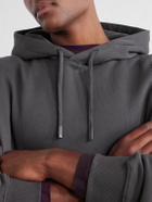 NN07 - David 3014 Organic Cotton-Jersey Hoodie - Gray