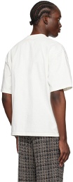 AURALEE White Heavyweight T-Shirt