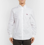 Ralph Lauren Purple Label - Button-Down Collar Cotton Oxford Shirt - Men - White