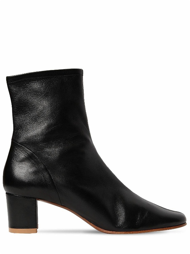 Photo: BY FAR - 50mm Sofia Leather Ankle Boots
