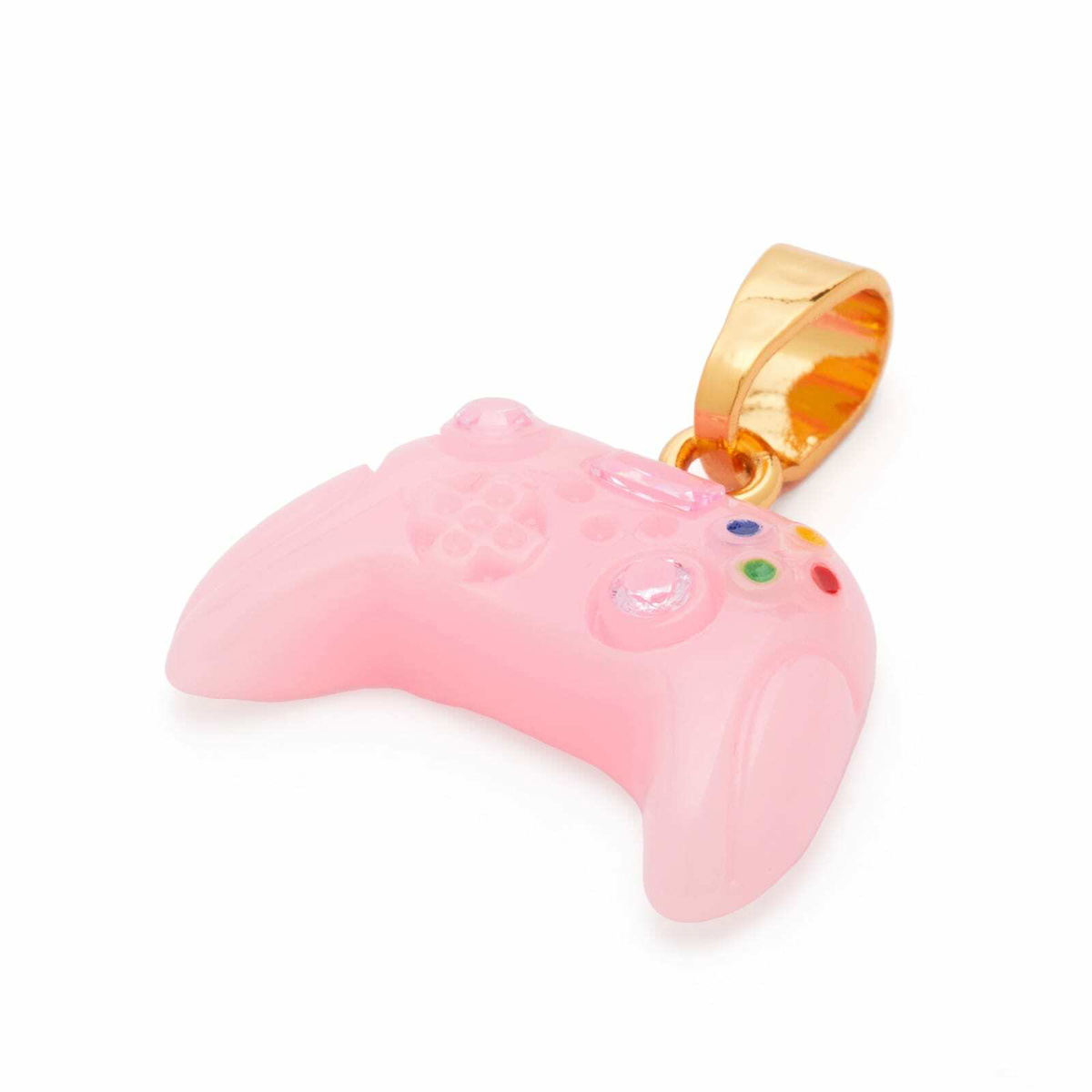 Crystal Haze Women's The Gamer Necklace Pendant in Lipgloss 