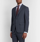 Canali - Slate-Blue Slim-Fit Kei Wool Suit Jacket - Blue