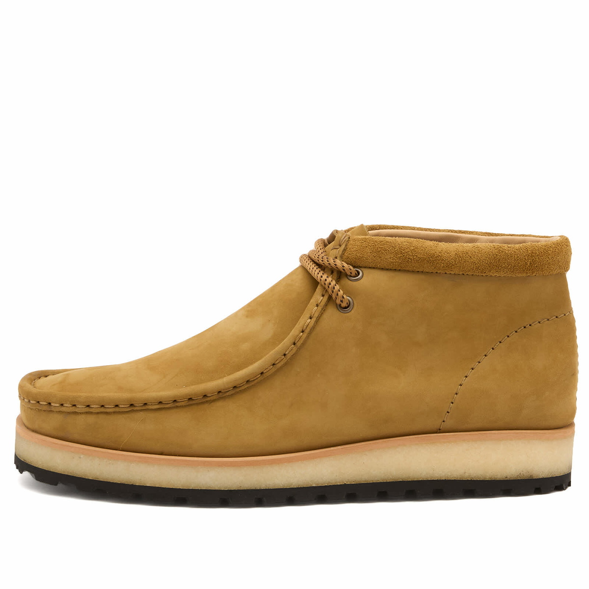 Clarks Originals Men's Wallabee Scout in Oakmoss Nubuck