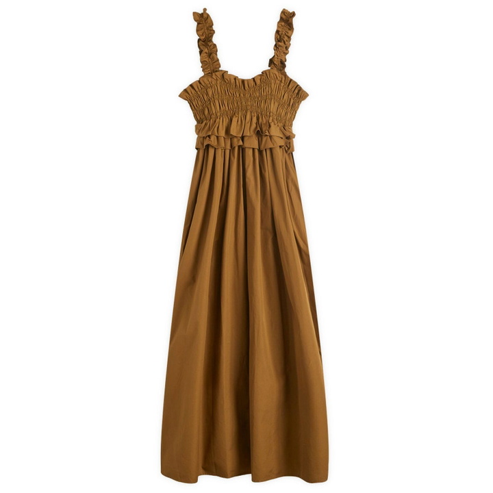 Photo: Cecilie Bahnsen Women's Giovanna Dress in Light Brown