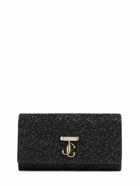 JIMMY CHOO Avenue Leather Wallet with chain