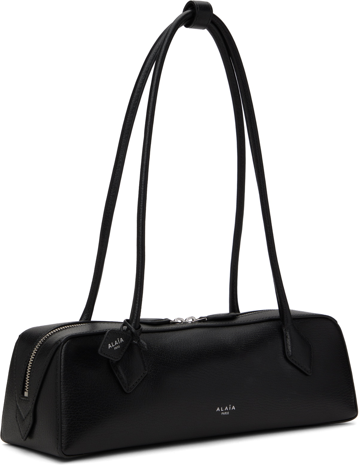 【関税&送料込】Alaia Le Teckel Medium ALAIA Le Teckel Medium Shoulder Bag in Grained Calfskin