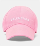 Balenciaga Logo embroidered baseball cap