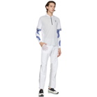 On White Clubhouse Ripstop Track Pants