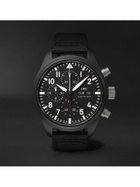 IWC Schaffhausen - Pilot's TOP GUN Automatic Chronograph 44.5mm Ceramic and Textile Watch, Ref. No. IW389101