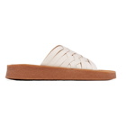Malibu Sandals Off-White and Tan Hemp Zuma Sandals
