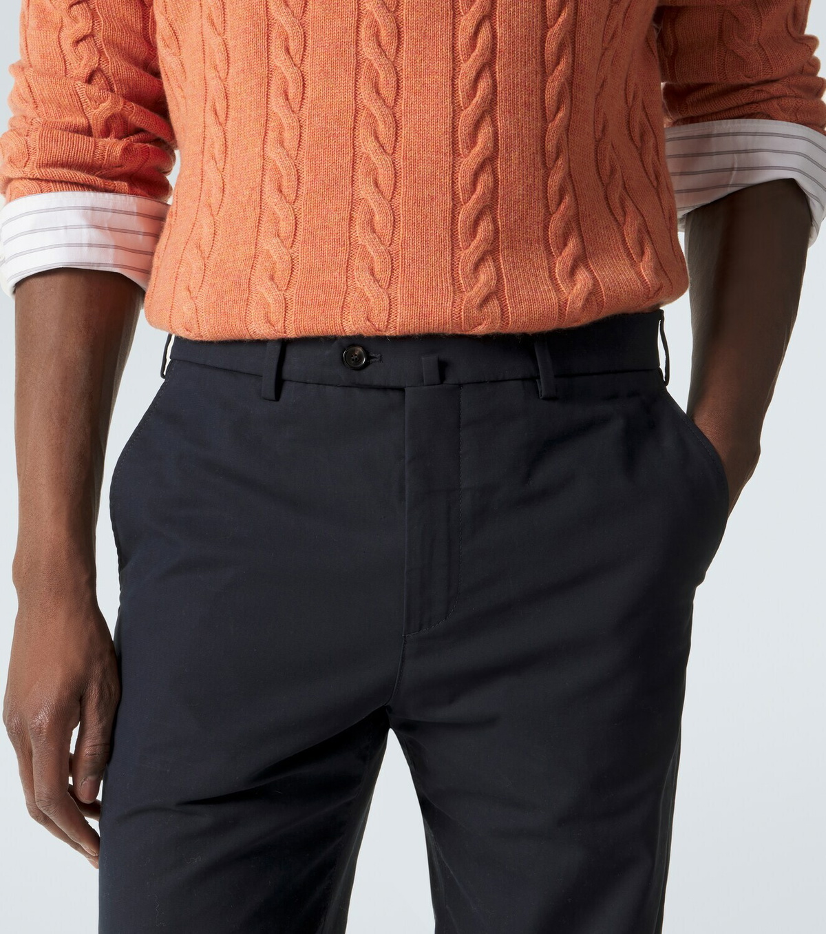 Loro Piana Carlo cotton-blend chinos