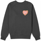 Human Made Men's Heart Logo Sweatshirt in Black