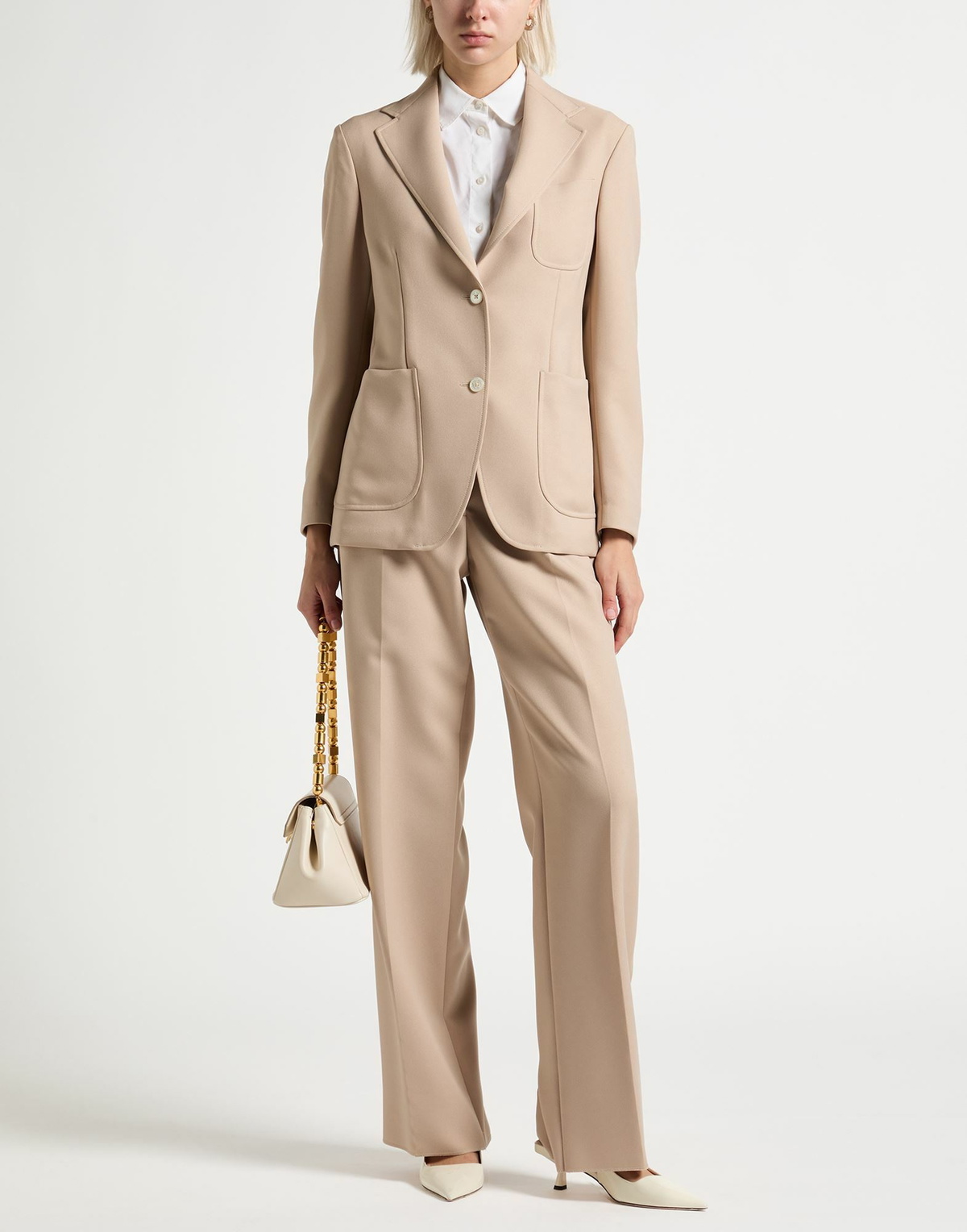 The Gigi Womens Suit in Beige