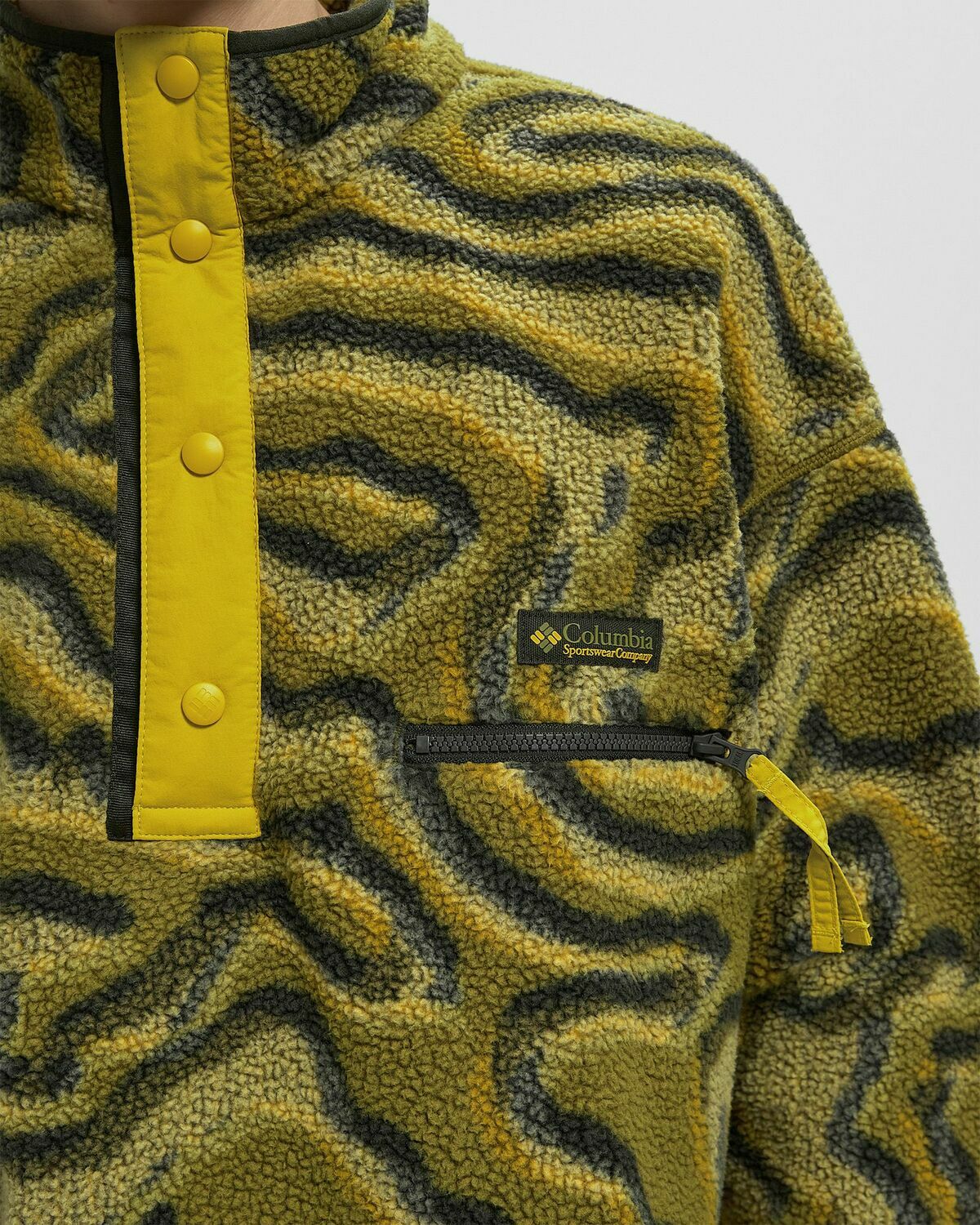 Helvetia II Printed Half Fleece