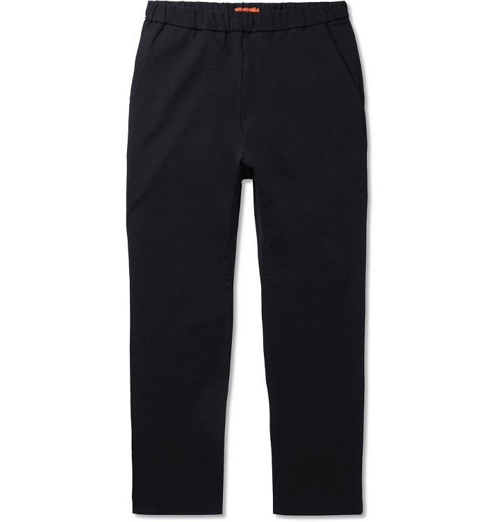Photo: Barena - Saraval Tapered Woven Trousers - Men - Navy