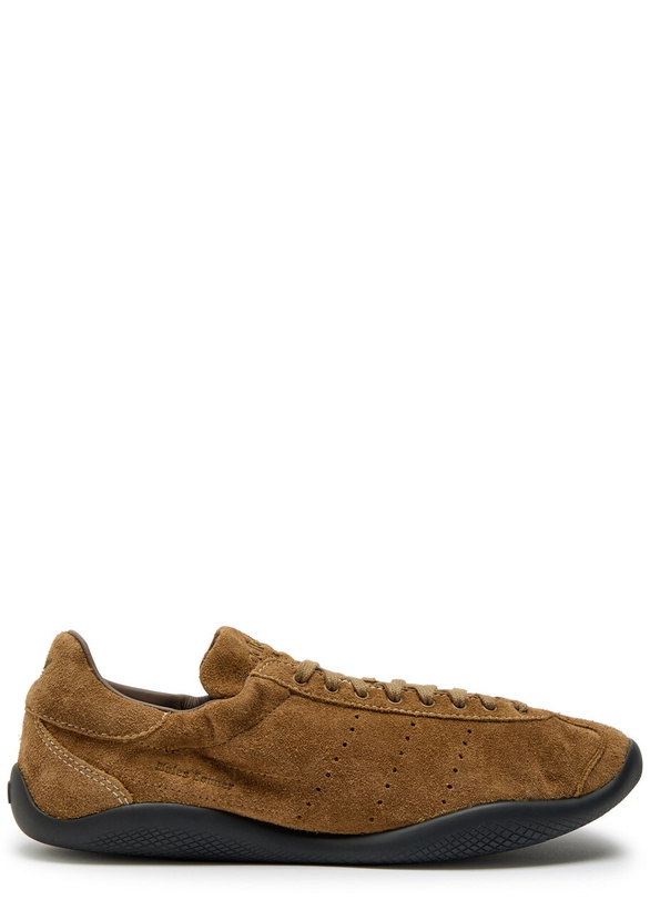 Photo: Adidas X Wales Bonner X Wales Bonner Karintha Brushed Suede Sneakers Bronze