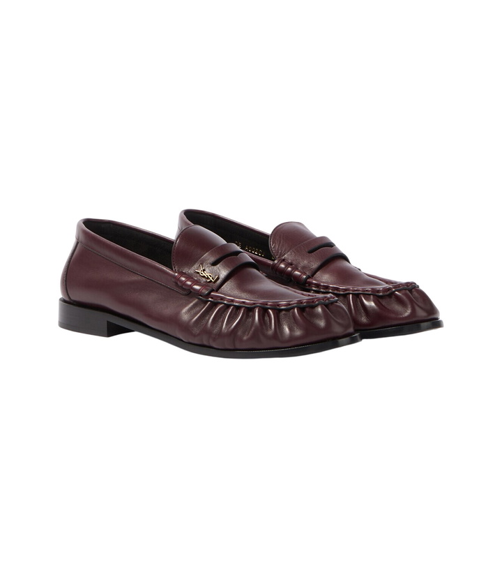 Photo: Saint Laurent Le Loafer Supple leather penny loafers