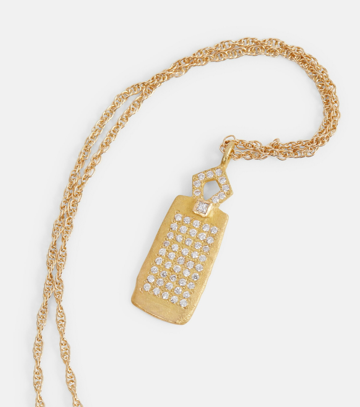 Elhanati Paloma Flacon 18kt yellow gold necklace with diamonds Elhanati