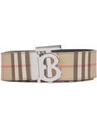 BURBERRY - Tb Checked Belt