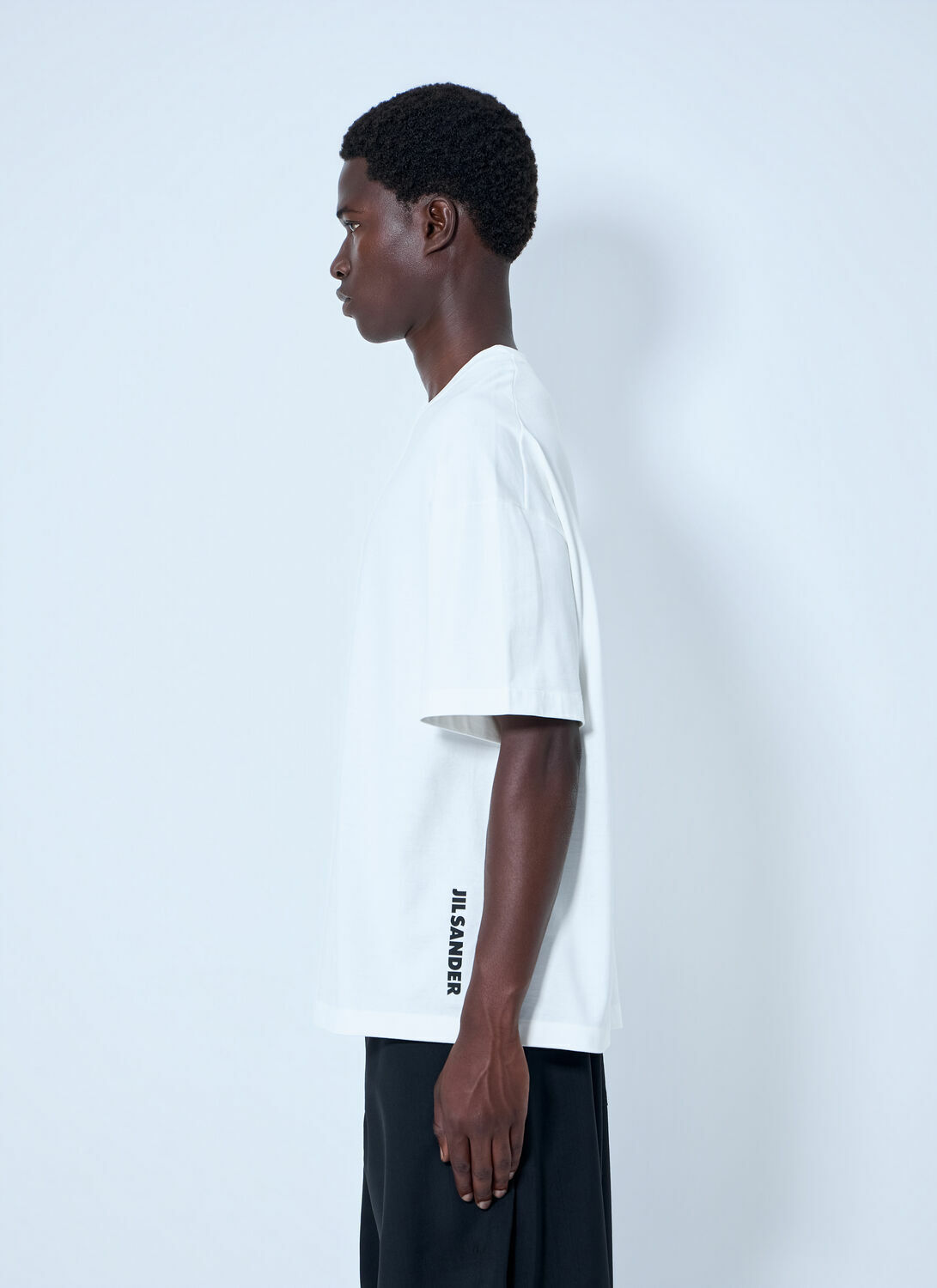 Jil Sander Cotton Jersey Crewneck T-Shirt
