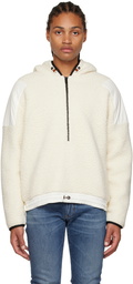 ZEGNA White Padded Hoodie