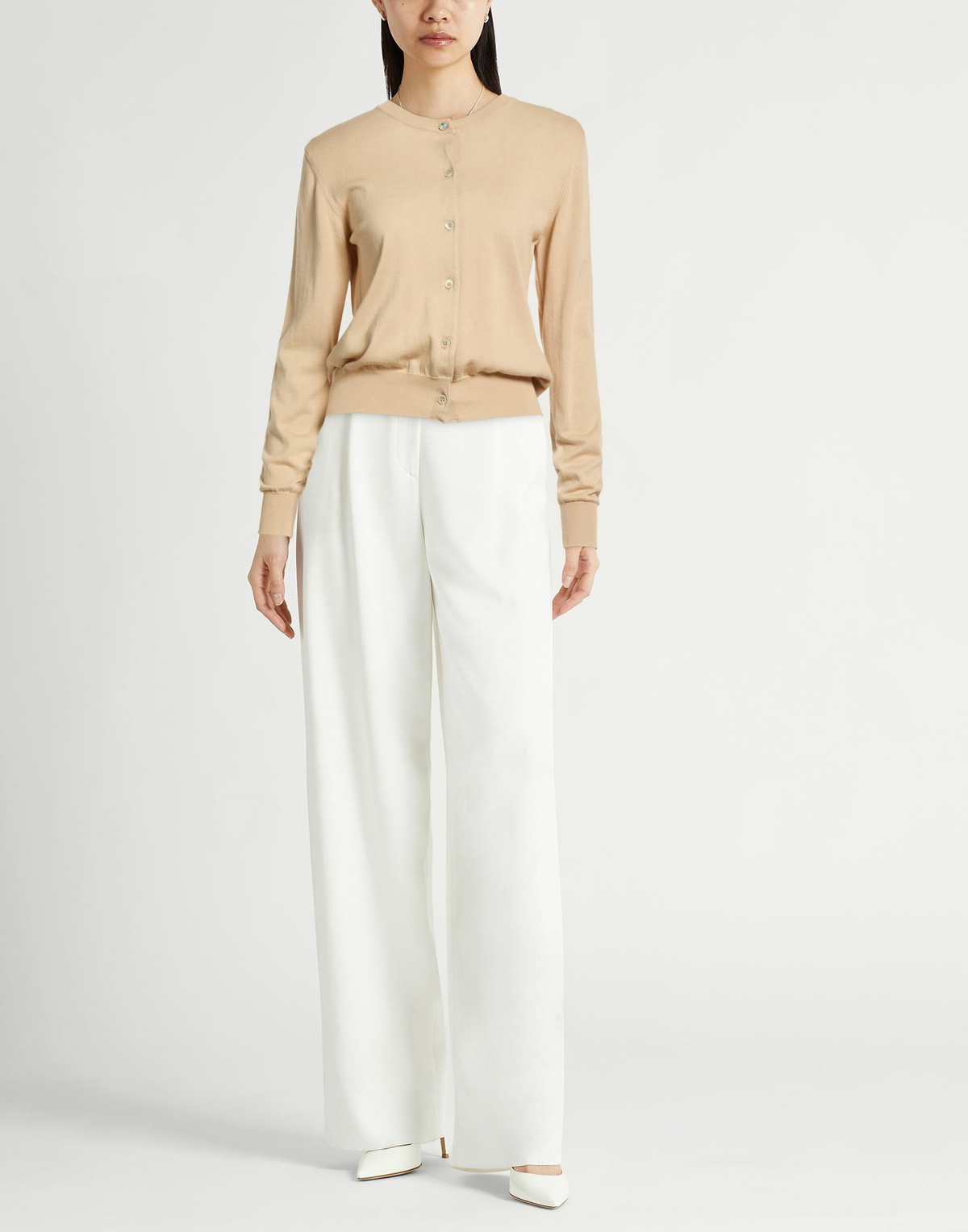Jucca Womens Cardigan in Beige